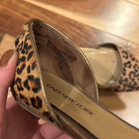 Jones New York leopard flats size 7.5 - Picture 4 of 4